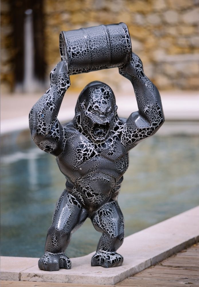 Statue Gorille King Kong – 1m15 en Céramique