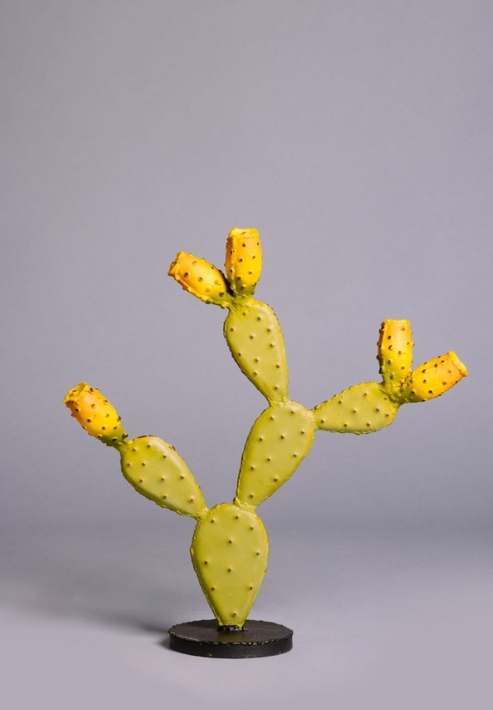 Statue Cactus Extérieur en Métal –50cm