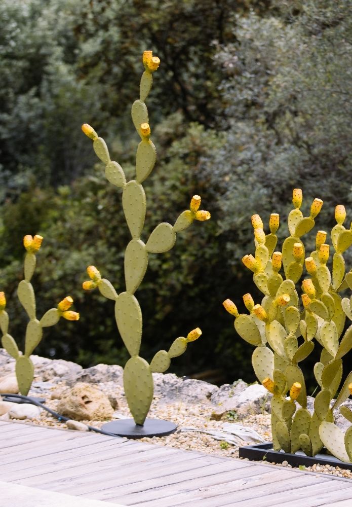 Statue Cactus Extérieur