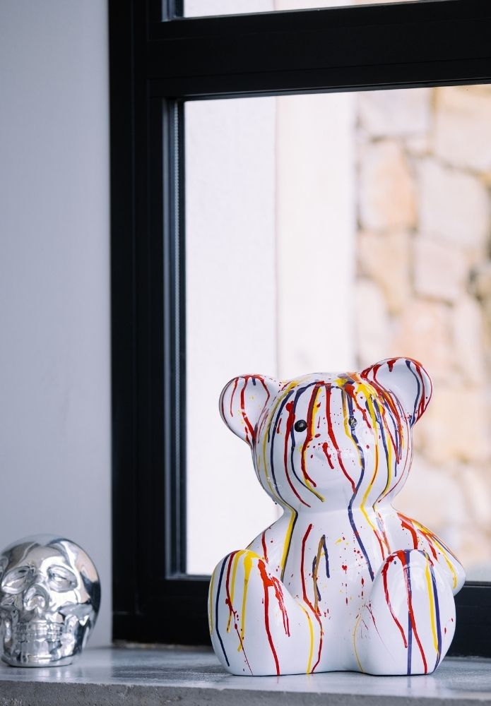 Statue ours design - 35cm