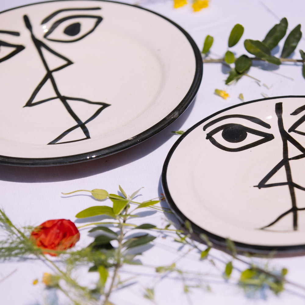 assiette en terre cuite 