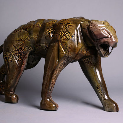 Statue Jaguar résine extérieur