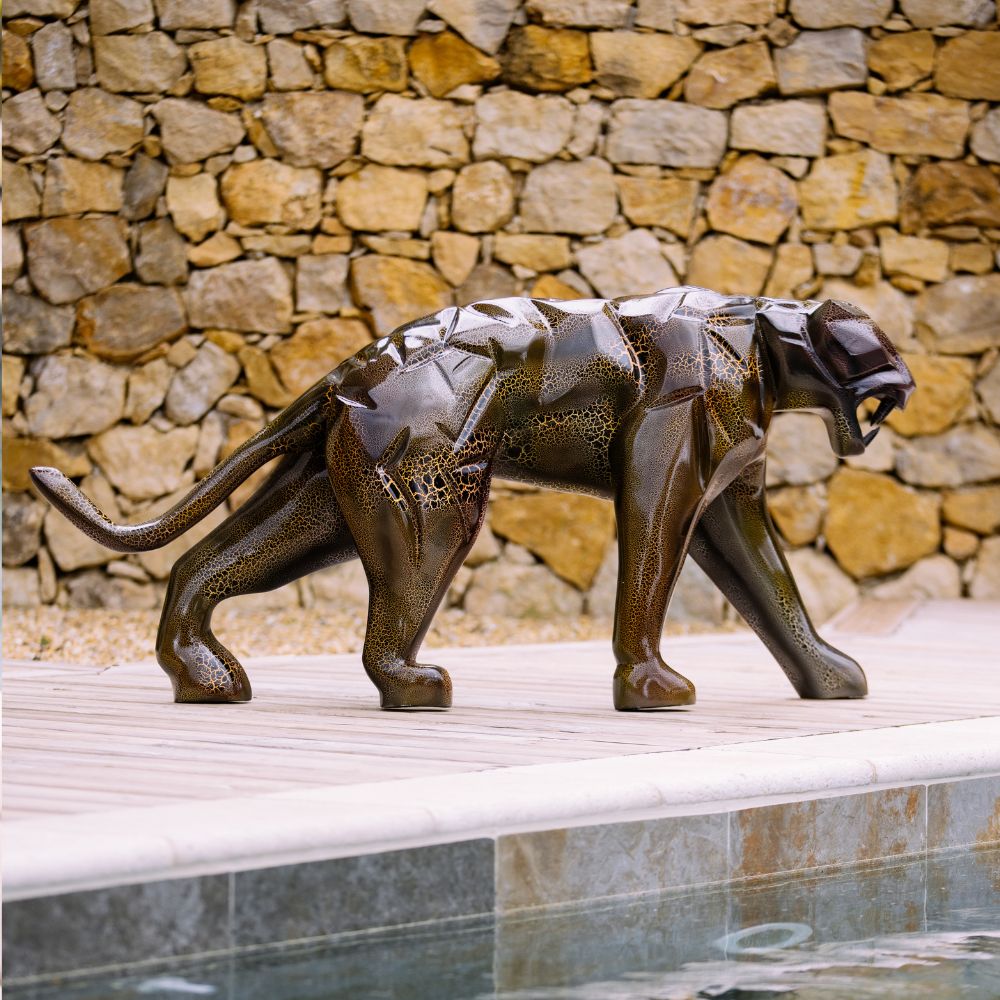 Statue Jaguar extérieur