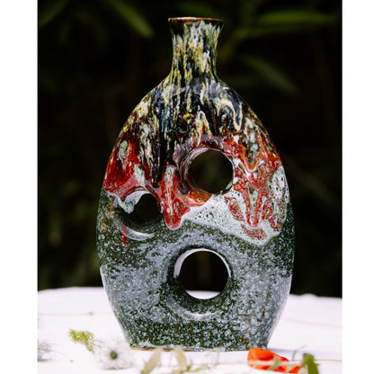 Vase céramique émaillée